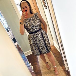 Eliza J Silver Party Dress